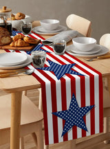 PatrioLuxe - Stars & Stripes Table Runner