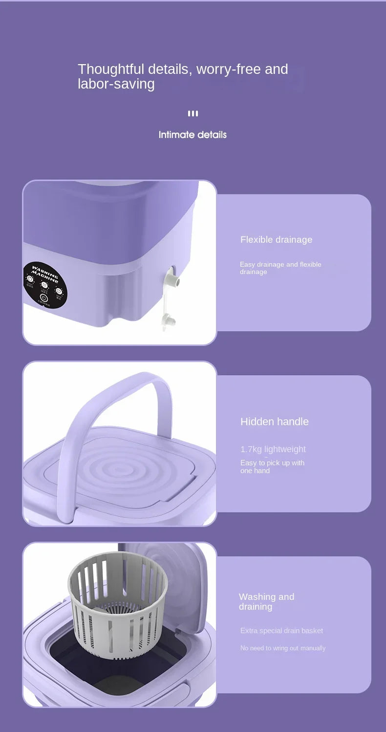 SmartWash - Compact Folding Washer