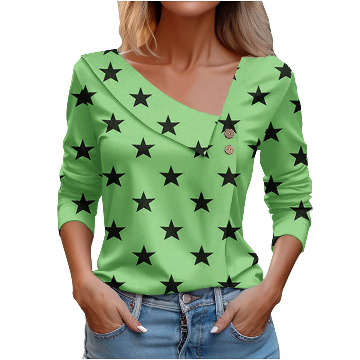Trendiva - 3D Floral Tee
