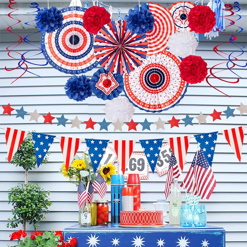 FestivaGlow - Patriotic Decor Set
