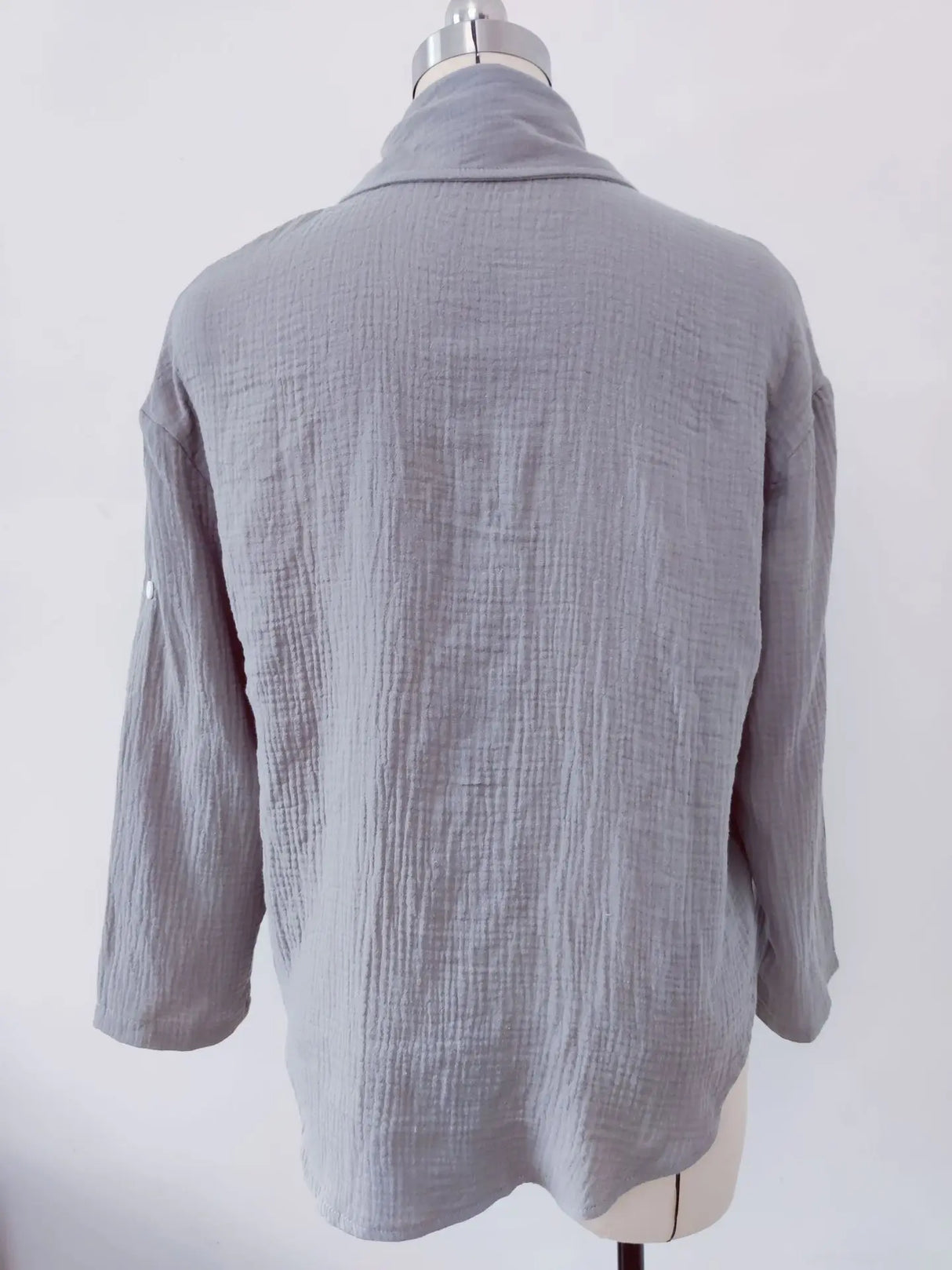 OranLuxe - Casual Button Blouse