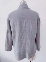 OranLuxe - Casual Button Blouse