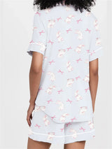 Femikko - Adorable Bunny Print Pajama Set for Women