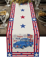 PatrioLuxe - Stars & Stripes Table Runner