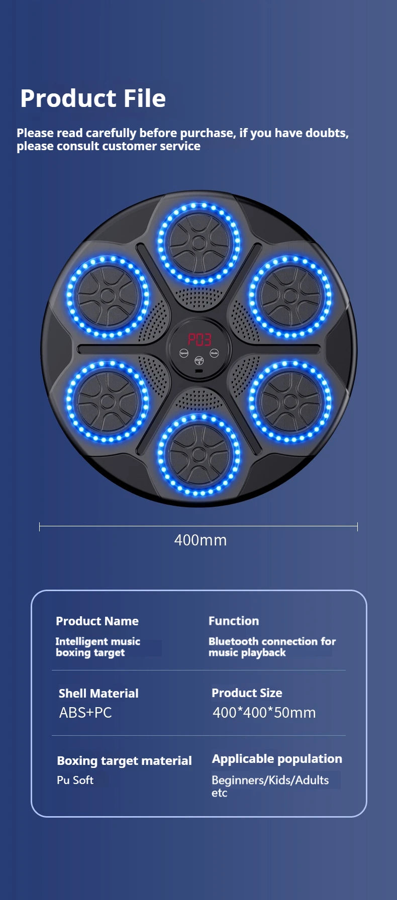 Smart Music Boxing Machine