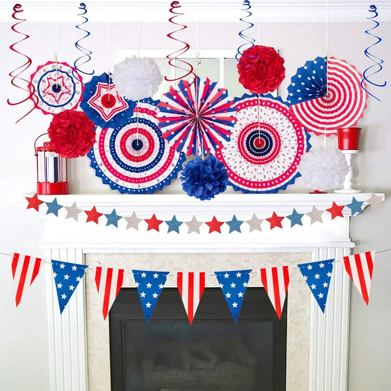 FestivaGlow - Patriotic Decor Set