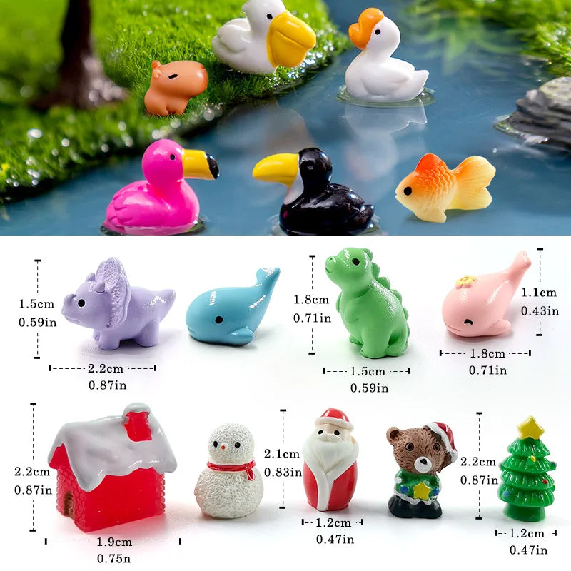 kazoo - Easter Animal Figurines (10Pcs)