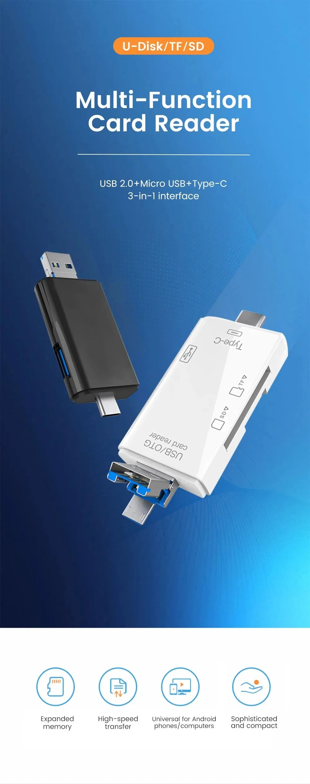 DataSwift Hub - 6-in-1 Card Reader