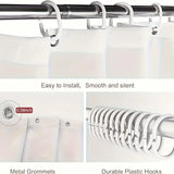 BloomEase - Floral Shower Curtain