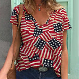 StarVibe - USA Flag Street Tee
