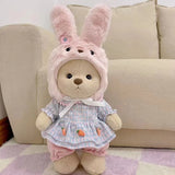 Toylly - Handmade Bear Plush Toy with Dress (30cm)