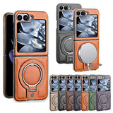 EliteShield - Magnetic Leather Flip Case