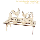 Ptichye - Wooden Easter Egg Holder Shelves