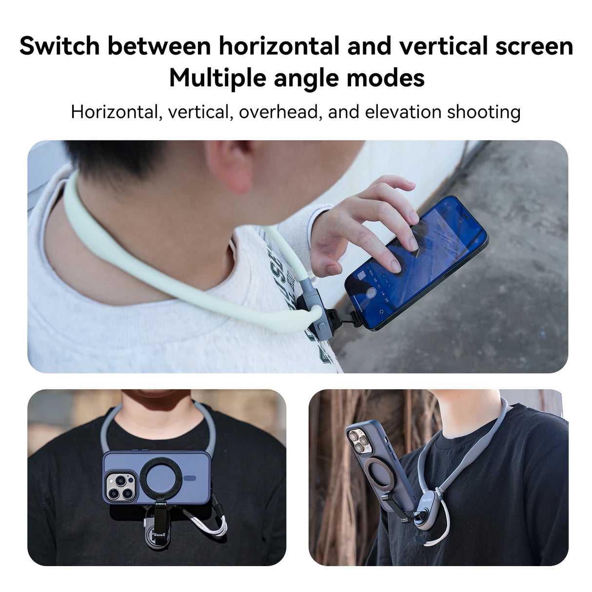 Telpow - Magnetic Neck Mount for Phones