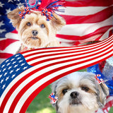 PatrioPaws - 4th of July Pet Bows