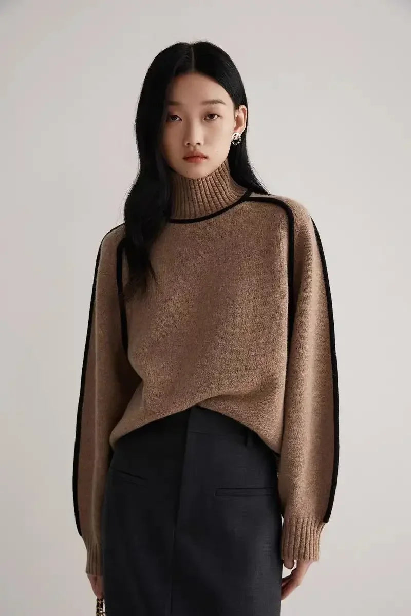 Emilie - Soft Cashmere Turtleneck