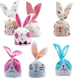 Bunnygift - Cookie Plastic Cute Rabbit Ear Bags (10/20pcs)