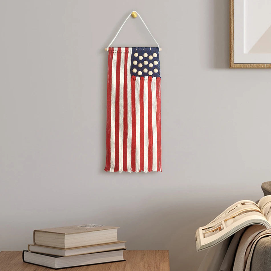 KnotNations - DIY US Flag Tapestry Kit