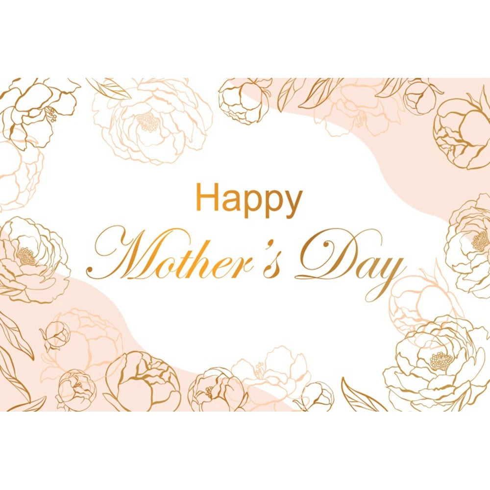 Tulip Love - Floral Photo Backdrop for Happy Mother's Day