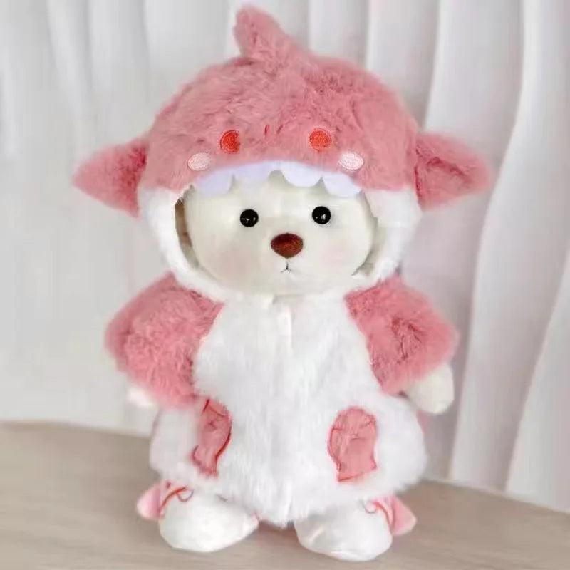 Toylly - Handmade Bear Plush Toy with Dress (30cm)