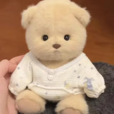 Toylly - Handmade Bear Plush Toy with Dress (30cm)