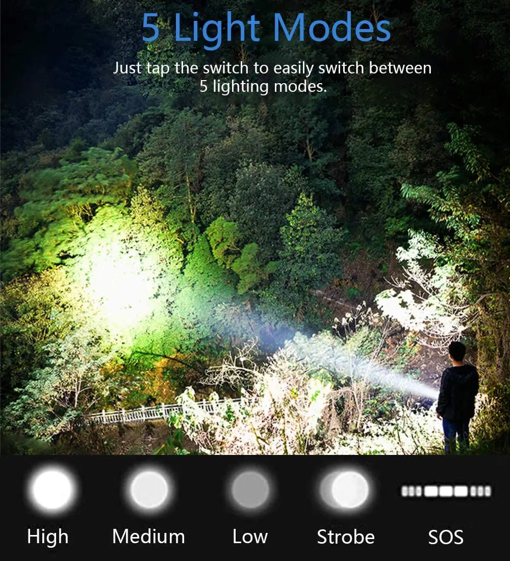 LumeMax Ultra - Tactical LED Flashlight