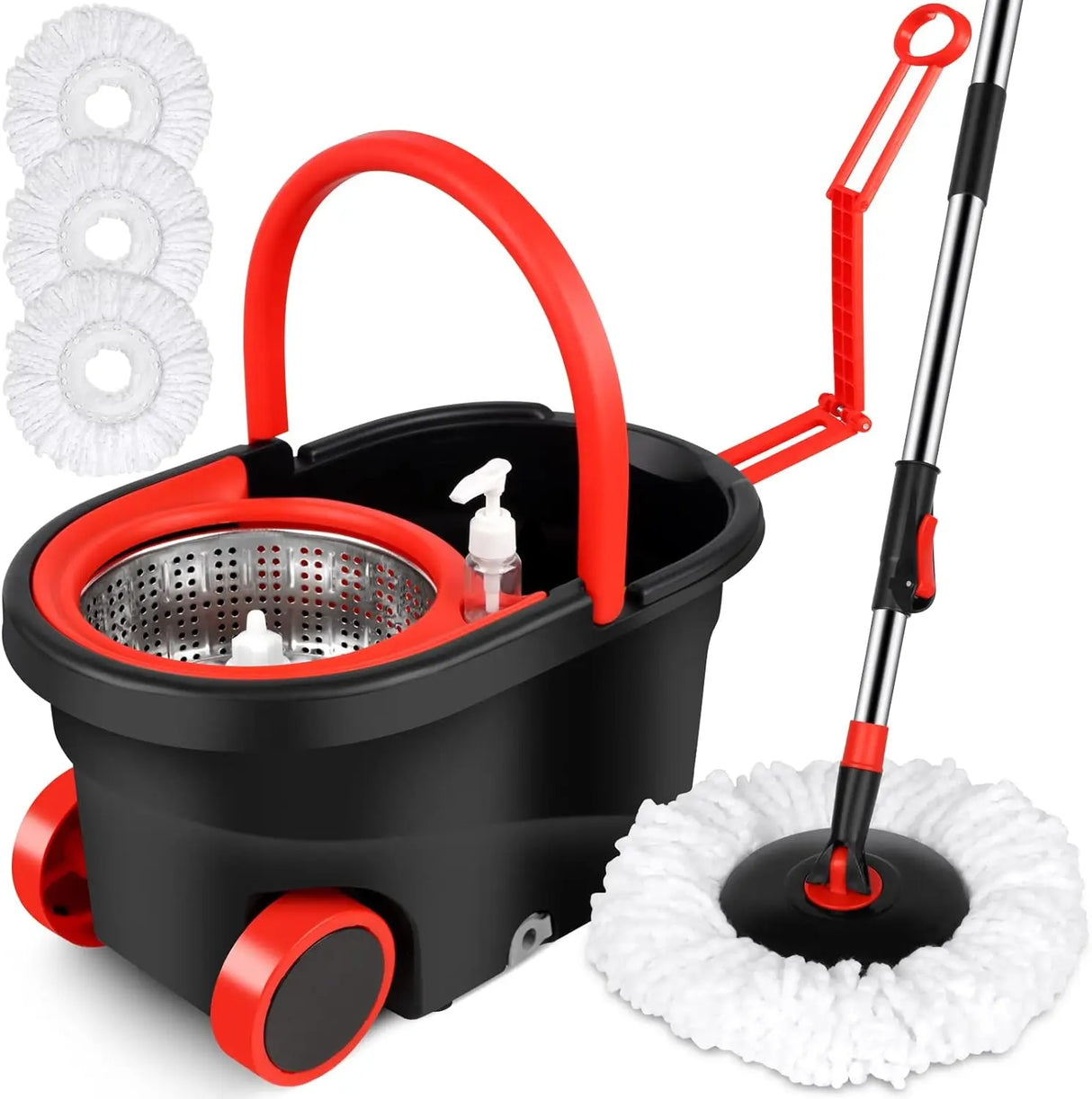 MopWiz - 360° Spin Mop Set