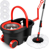 MopWiz - 360° Spin Mop Set