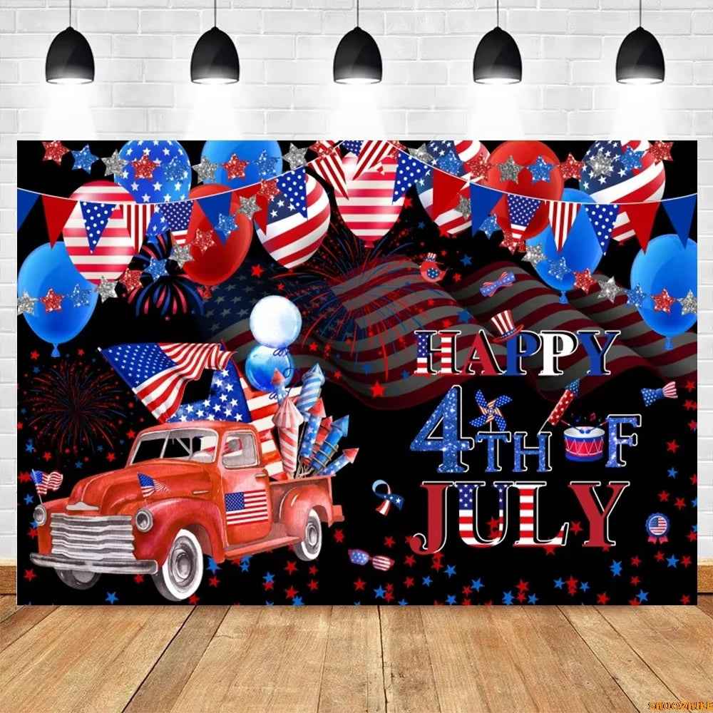 PatrioScene - 4th of July Backdrop
