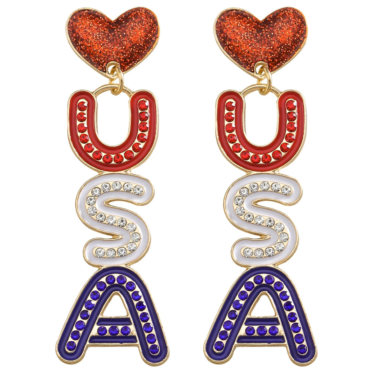 Girlgo - Patriotic Festival Earrings