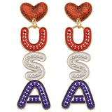 Girlgo - Patriotic Festival Earrings
