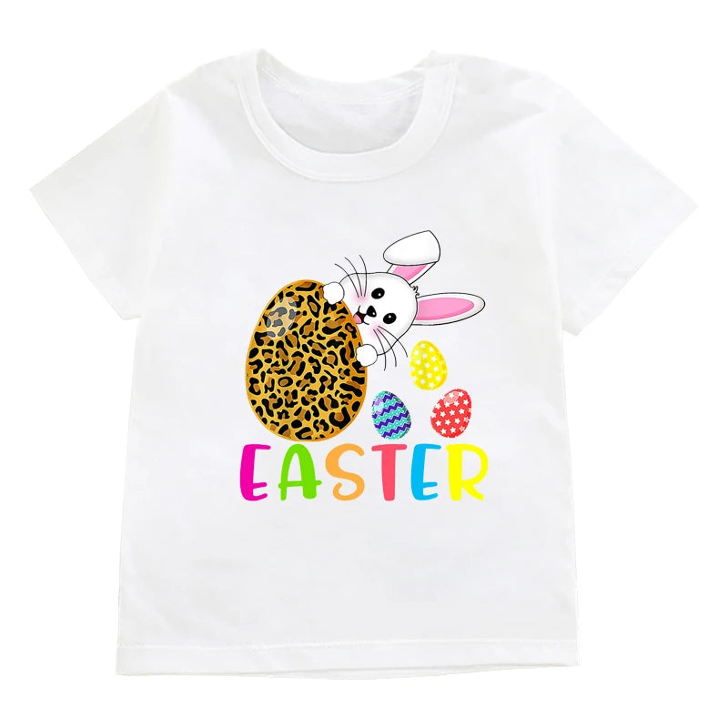 Dadsona - Kids Easter Bunny T-shirt for Sibling Matching Party