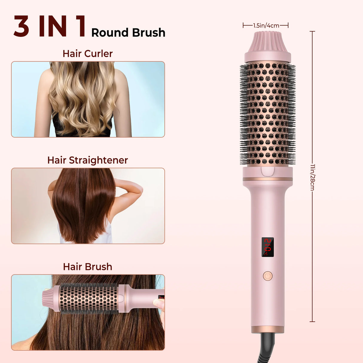 Hinoki - Bella Thermal Brush