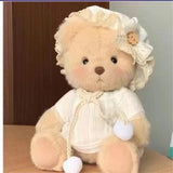 Toylly - Handmade Bear Plush Toy with Dress (30cm)