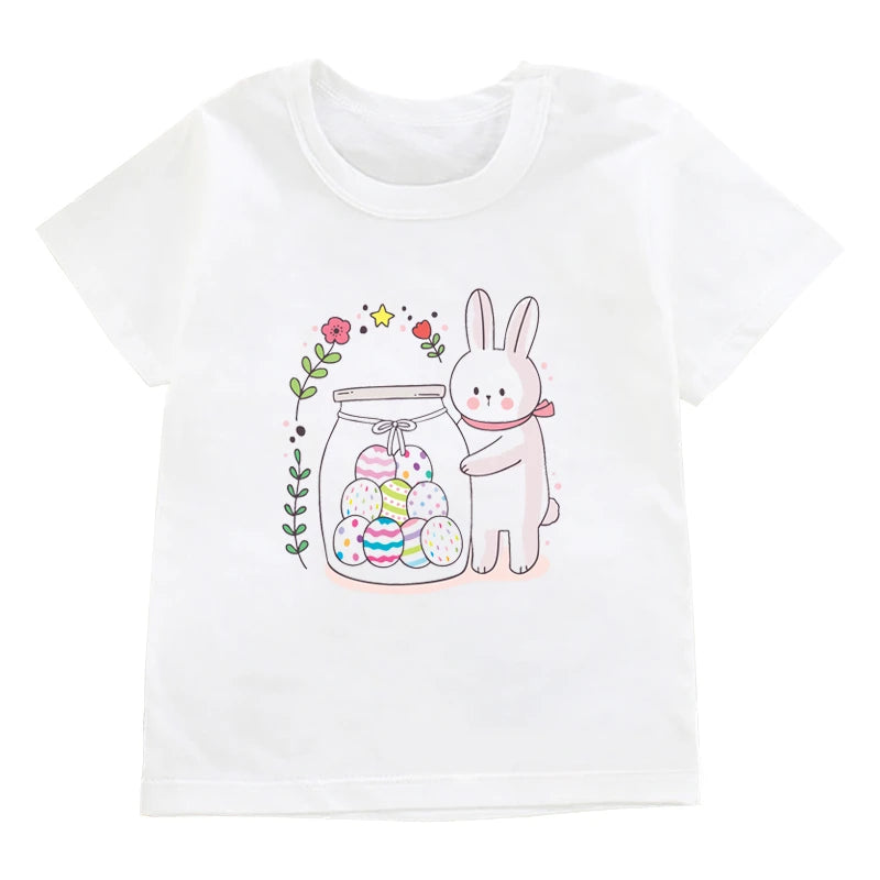 Dadsona - Kids Easter Bunny T-shirt for Sibling Matching Party