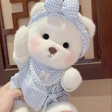 Toylly - Handmade Bear Plush Toy with Dress (30cm)