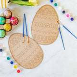 Modeggs - Personalized Wooden Easter Egg Painting Kit