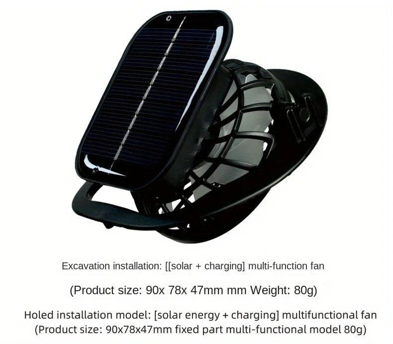 SunBreeze - Solar Fan Hat