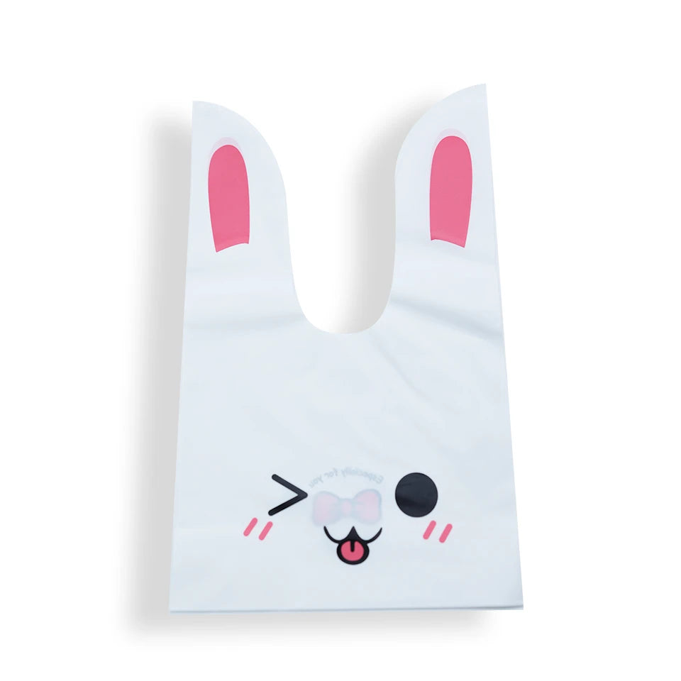 Bunnygift - Cookie Plastic Cute Rabbit Ear Bags (10/20pcs)