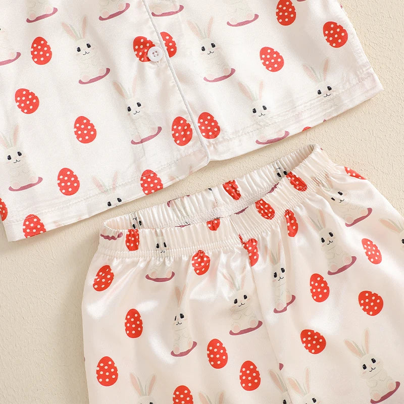 Kiddycurl - Cute Toddler Easter Pajama Set (2 Piece)