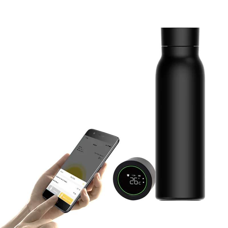 GlowTemp - Smart LCD Water Bottle