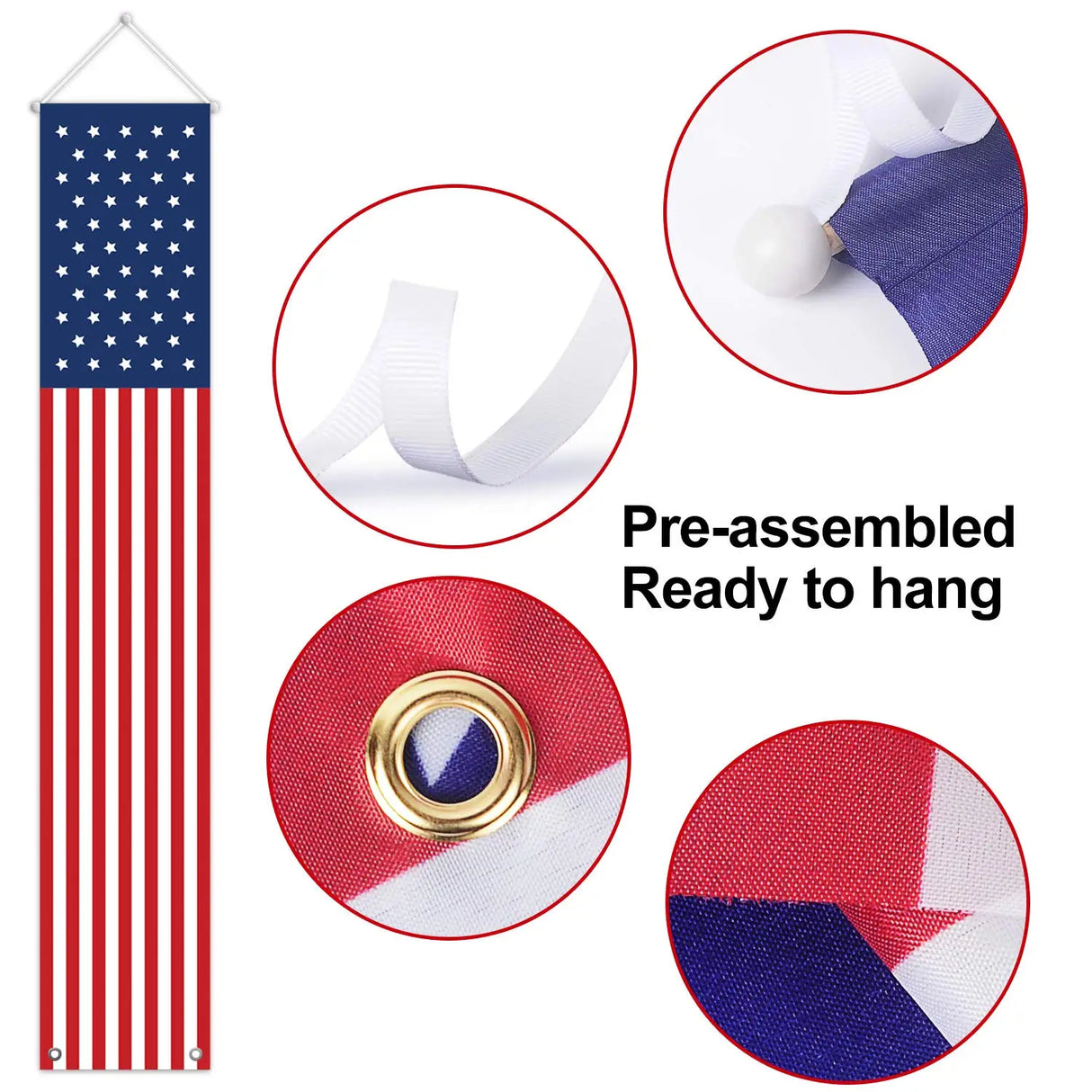 StarProud - Patriotic Porch Decor