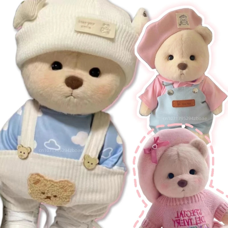 Toylly - Handmade Bear Plush Toy with Dress (30cm)