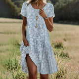 BohoChic Grace - Ethnic Midi Dress