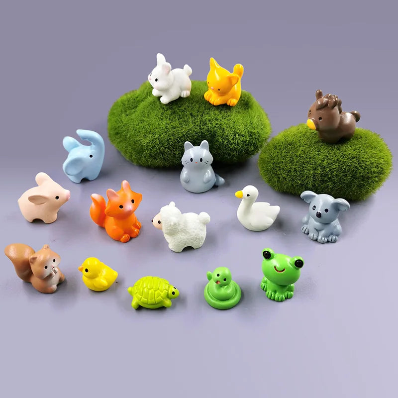 kazoo - Easter Animal Figurines (10Pcs)