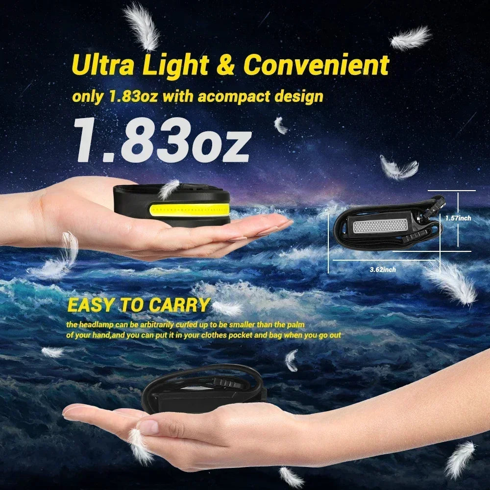 LumeGear Pro - LED Sensor Headlamp