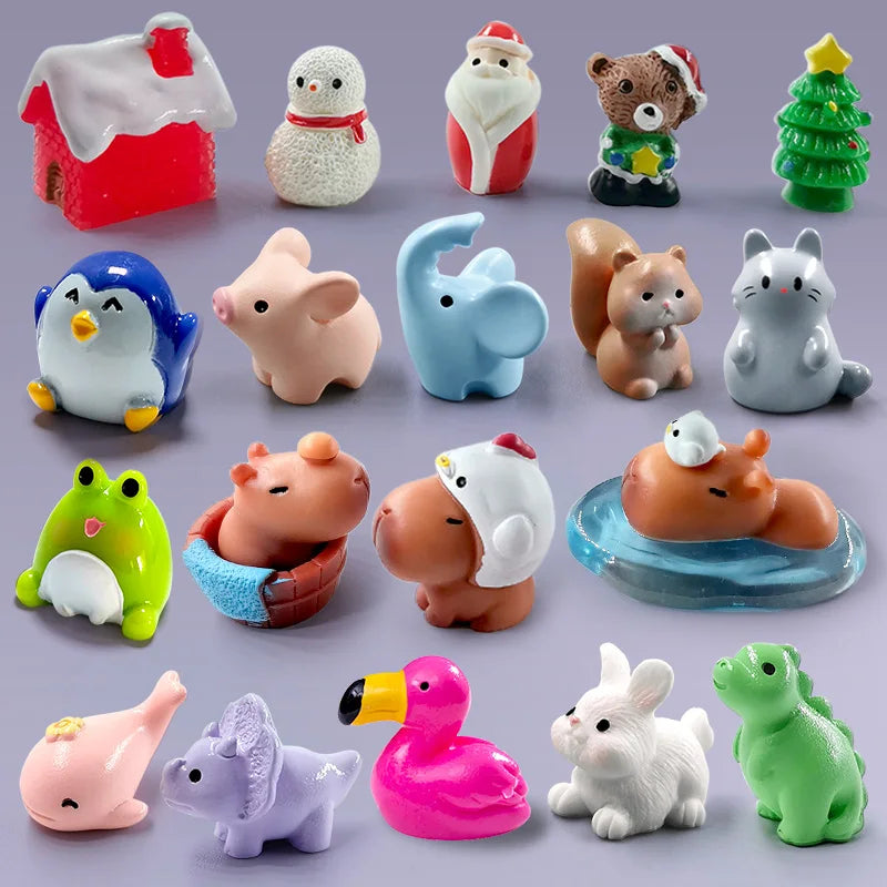 kazoo - Easter Animal Figurines (10Pcs)