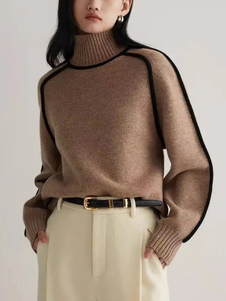 Emilie - Soft Cashmere Turtleneck