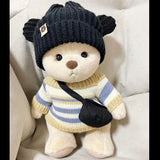 Toylly - Handmade Bear Plush Toy with Dress (30cm)