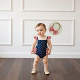 StarSpangle - Girls Patriotic Romper Set